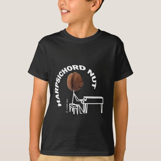 Harpsichord Nut T-shirt (Voorkant)