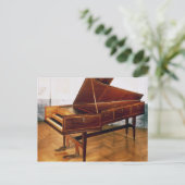 Harpsichord van Franz Joseph Haydn Briefkaart (Staand voorkant)