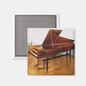 Harpsichord van Franz Joseph Haydn Magneet (Voorkant / Achterkant)