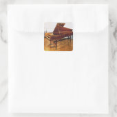 Harpsichord van Franz Joseph Haydn Vierkante Sticker (Tas)