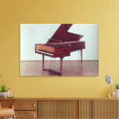 Harpsichord van Ludwig van Beethoven Canvas Afdruk (Insitu (Woonkamer))