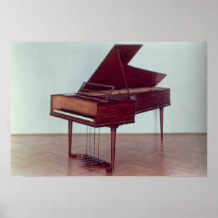 Harpsichord van Ludwig van Beethoven Poster