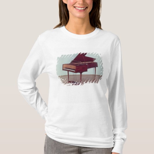 Harpsichord van Ludwig van Beethoven T-shirt (Voorkant)