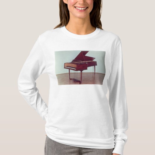 Harpsichord van Ludwig van Beethoven T-shirt (Voorkant)