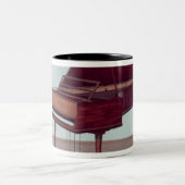 Harpsichord van Ludwig van Beethoven Tweekleurige Koffiemok (Center)