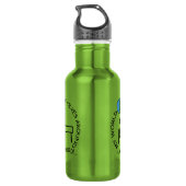 Harpsichord - Wereld rond Waterfles (Achterkant)