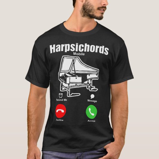 Harpsichords Mobile Tshirt (Voorkant)