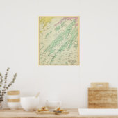 Harpswell, aangrenzende eilanden poster (Keuken)