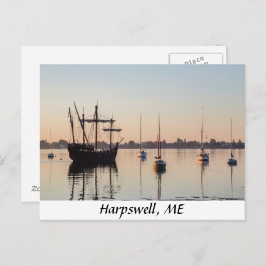 Harpswell, ME Briefkaart (Voorkant / Achterkant)