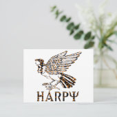 Harpy Briefkaart (Staand voorkant)