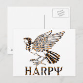 Harpy Briefkaart (Voorkant / Achterkant)