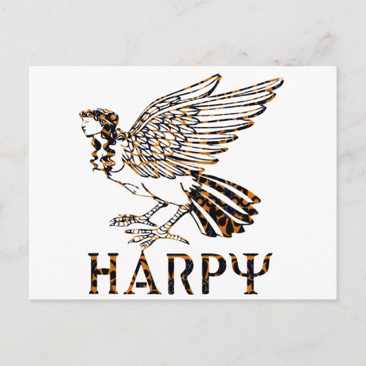 Harpy Briefkaart (Voorkant)