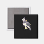 Harpy Eagle Art Sticker Magneet (Voorkant / Achterkant)