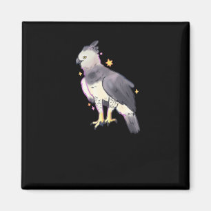 Harpy Eagle Art Sticker Magneet