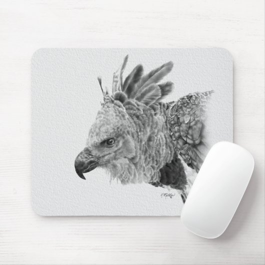 Harpy Eagle Drawing Muismat (Met muis)