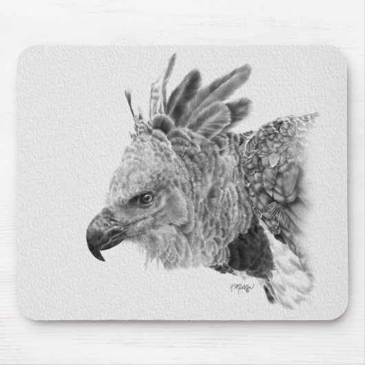 Harpy Eagle Drawing Muismat (Voorkant)