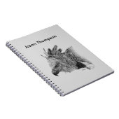 Harpy Eagle Drawing Notitieboek (Rechterzijde)