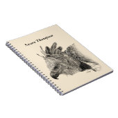 Harpy Eagle Drawing Notitieboek (Rechterzijde)