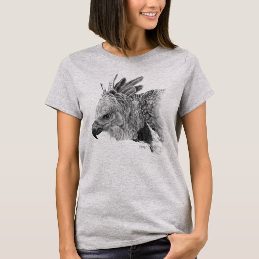 Harpy Eagle Drawing T-shirt (Voorkant)