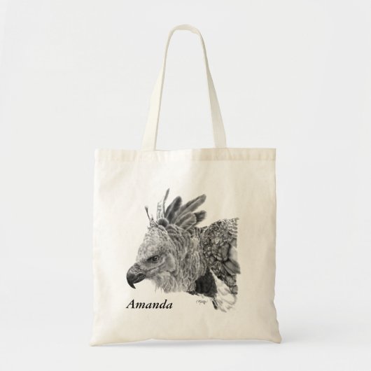 Harpy Eagle Drawing Tote Bag (Voorkant)