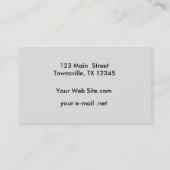 Harpy Eagle Drawing Visitekaartje (Achterkant)