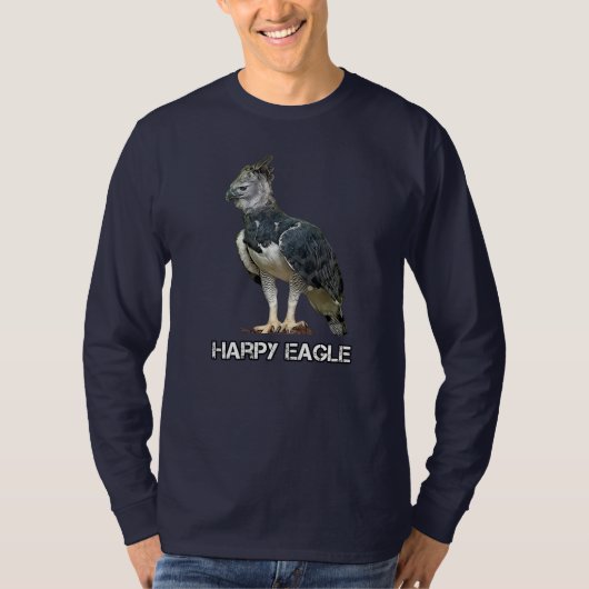 Harpy Eagle Lang T-shirt (Voorkant)