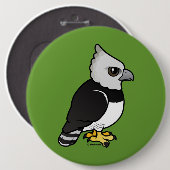 Harpy Eagle Ronde Button 6,0 Cm (Voorkant /achterkant)