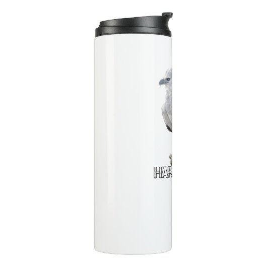 Harpy Eagle Thermal Tumbler Thermosbeker (Gedraaid links)