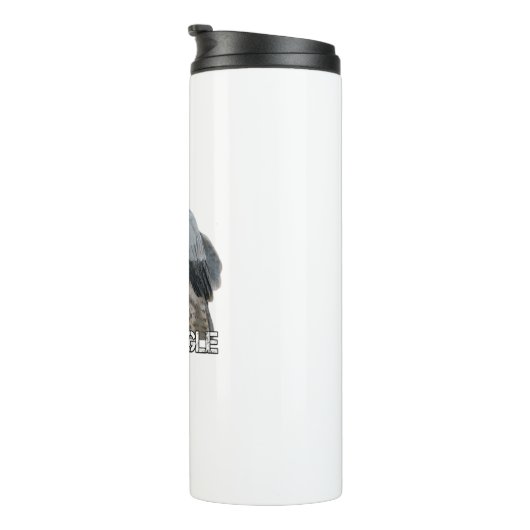 Harpy Eagle Thermal Tumbler Thermosbeker (Geroteerd rechts)