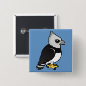 Harpy Eagle Vierkante Button 5,1 Cm (Voorkant /achterkant)