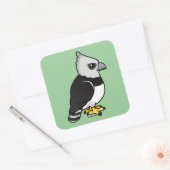 Harpy Eagle Vierkante Sticker (Envelop)