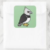 Harpy Eagle Vierkante Sticker (Tas)