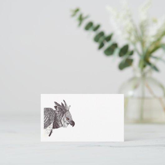 HARPY EAGLE VISITEKAARTJE (Staand voorkant)