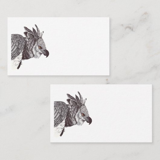 HARPY EAGLE VISITEKAARTJE (Voorkant / Achterkant)