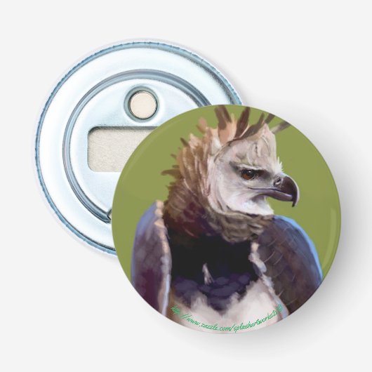 "Harpy Eagles" Button Flesopener (Voorkant)