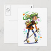 Harpy Gee Briefkaart (Voorkant / Achterkant)