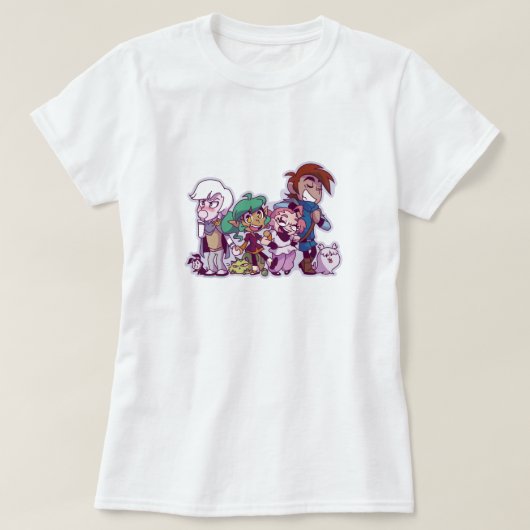 Harpy Gee Friends and Pets. T-shirt (Design voorkant)