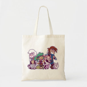Harpy Gee Friends and Pets. Tote Bag