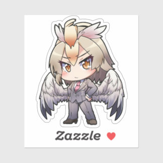 Harpy in een Suit-Sticker Sticker