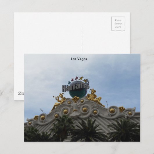 Harrah's Las Vegas Briefkaart (Voorkant / Achterkant)