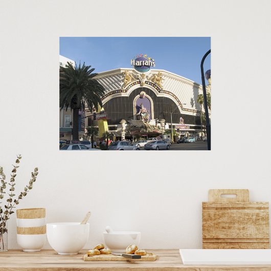 Harrah's Las Vegas Foto Poster Print (Keuken)