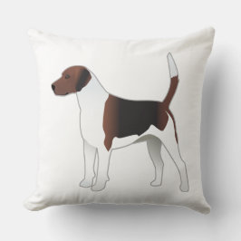 Harrier Basic Breed Hound Dog Illustration Kussen
