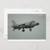 Harrier Briefkaart (Voorkant / Achterkant)
