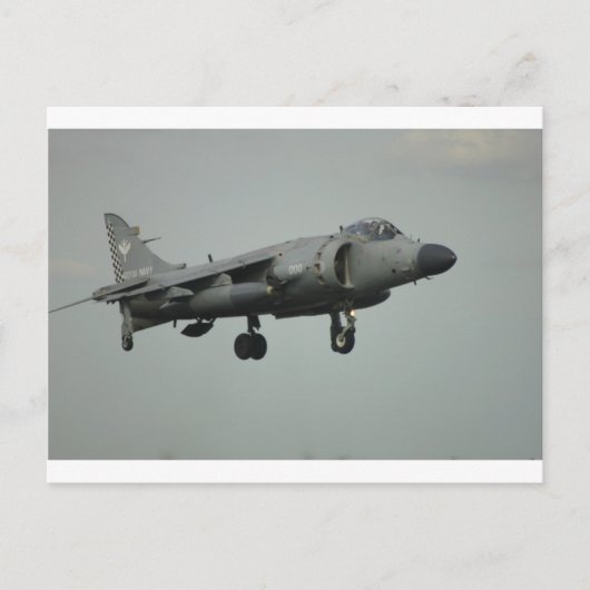 Harrier Briefkaart (Voorkant)