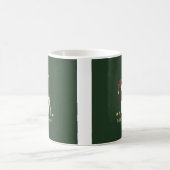 Harrier Dog-kerstontwerp Koffiemok (Center)