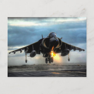 Harrier Fighter Jet Briefkaart
