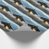 Harrier Fighter Jet Cadeaupapier (Hoek)