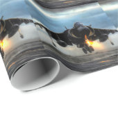 Harrier Fighter Jet Cadeaupapier (Rol Hoek)