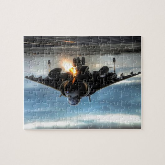 Harrier Fighter Jet Legpuzzel (Horizontaal)