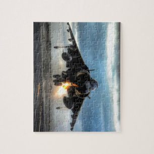 Harrier Fighter Jet Legpuzzel